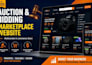 build and develop auction bidding marketplace multivendor ecommerce website